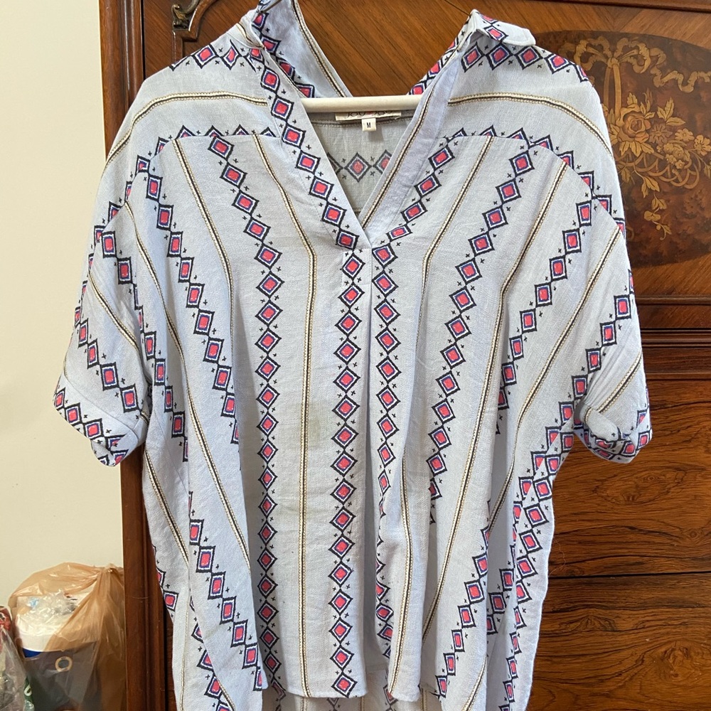 joy joy printed top
